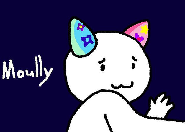 Moully drawn in Kid Pix Moully drawn in Kid Pix